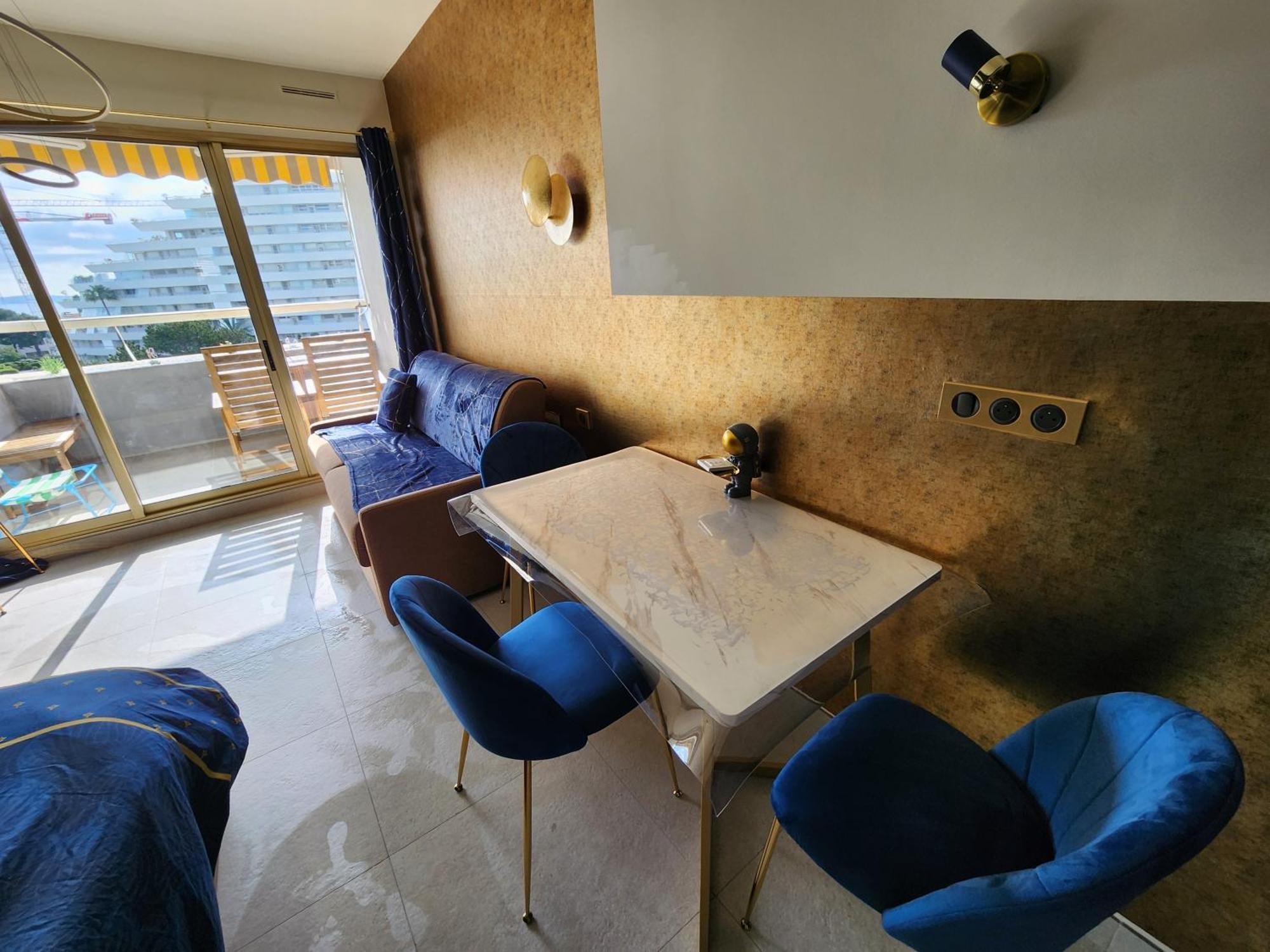 Appartement L'astronaute - Balcon Vue - Clim - Place Parking Privee - Marina Baie Des Anges Villeneuve-Loubet