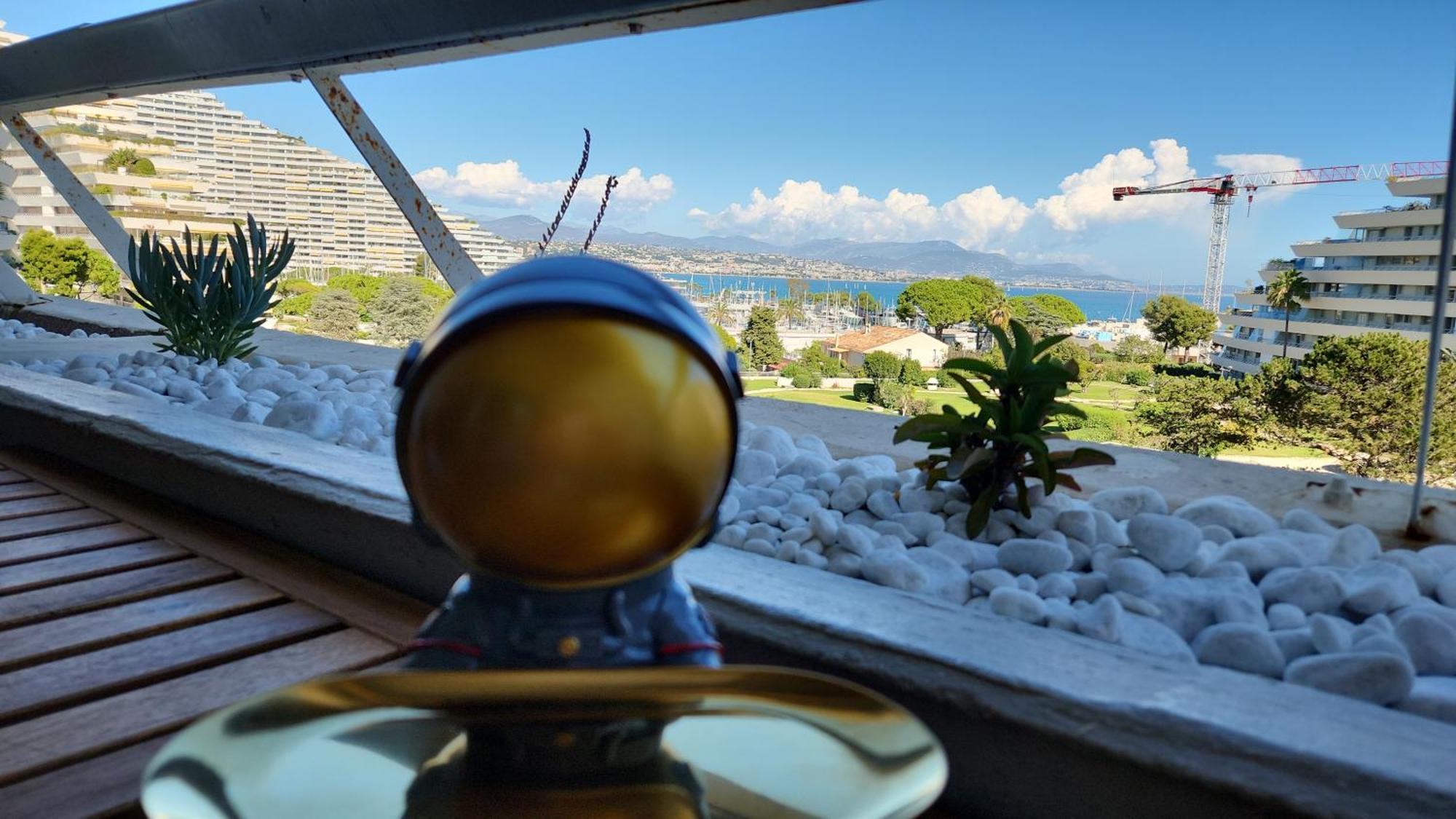 L'astronaute - Balcon Vue - Clim - Place Parking Privee - Marina Baie Des Anges Appartement
