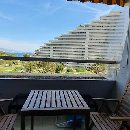 L'Astronaute - Balcon Vue Mer - Clim - Place Parking Privee - Marina Baie Des Anges Villeneuve-Loubet Exterior photo