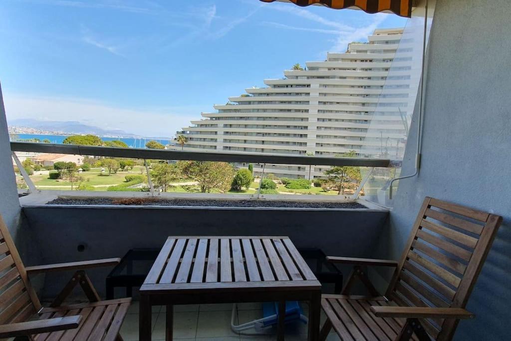 Apartment L'astronaute - Balcon Vue - Clim - Place Parking Privee - Marina Baie Des Anges *