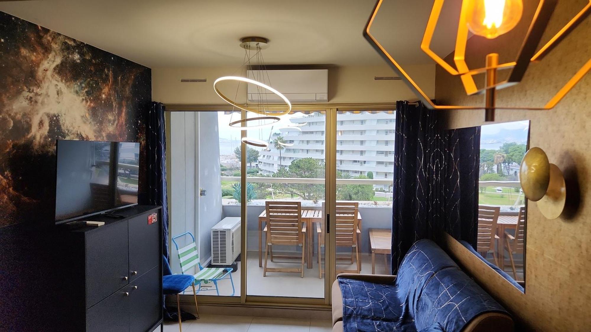 L'astronaute - Balcon Vue - Clim - Place Parking Privee - Marina Baie Des Anges Apartment Villeneuve-Loubet